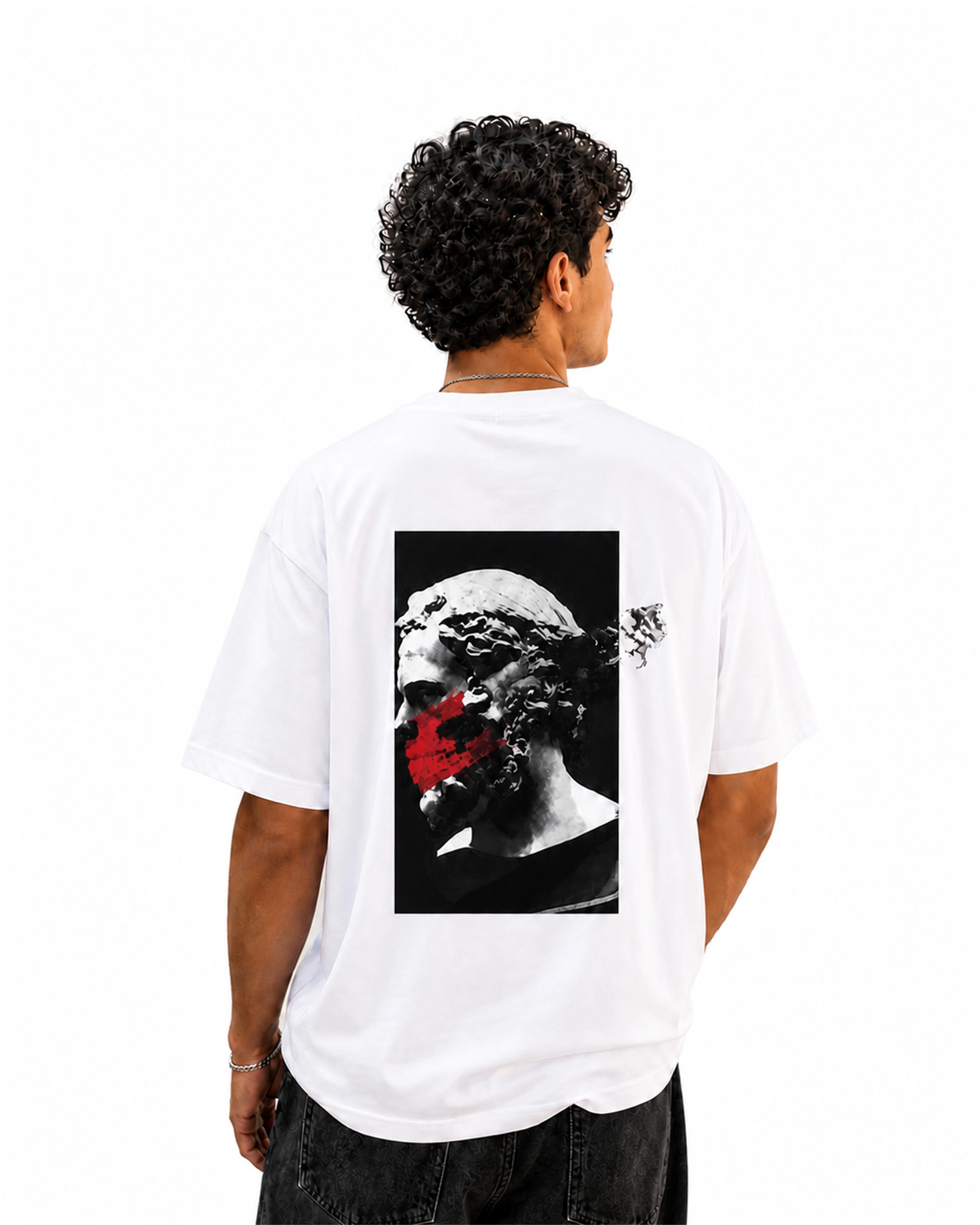 Alfeyra Red Mark Oversized T-Shirt